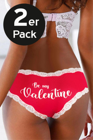 Valentine-Panty im 2er-Pack von Lascana